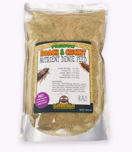 dubialicious premium roach & cricket chow 1.5 lbs