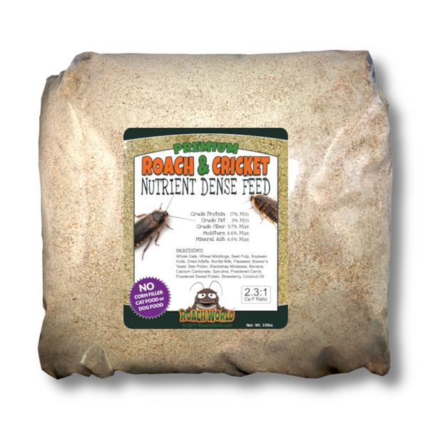 Dubialicious Premium Roach & Cricket Chow